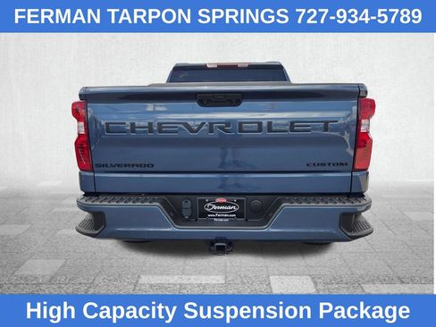 Certified 2024 Chevrolet Silverado 1500 Custom w/ Turbomax Blackout Package RWD image 10