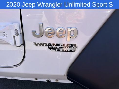 Used 2020 Jeep Wrangler Unlimited Sport S AWD/4WD image 17