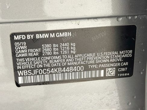 Used 2019 BMW M5 w/ Executive Package AWD/4WD image 33