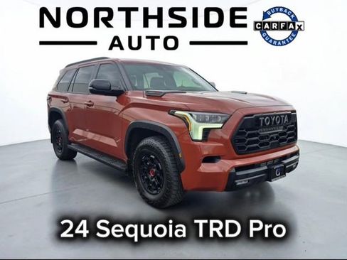 Used 2024 Toyota Sequoia TRD Pro AWD/4WD image 1