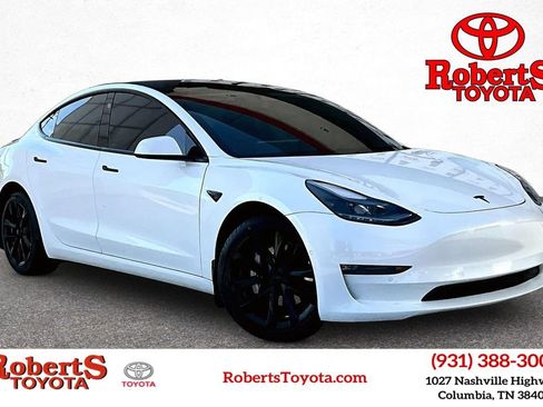 Used 2021 Tesla Model 3 Long Range AWD/4WD image 1