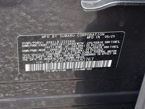 Certified 2023 Subaru Forester Limited w/ Popular Package #3 AWD/4WD image 31