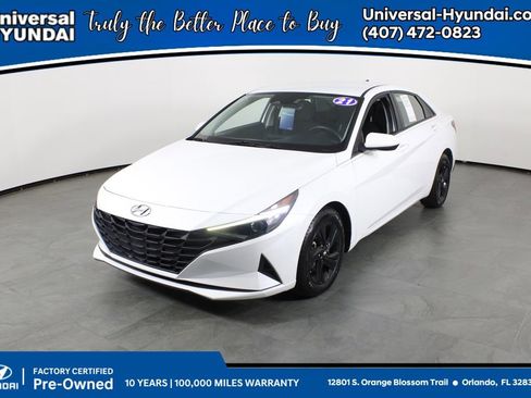 Certified 2021 Hyundai Elantra SEL w/ Cargo Package FWD image 1