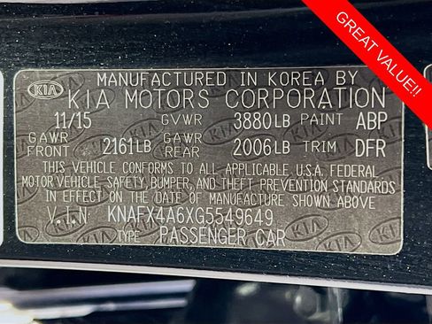 Used 2016 Kia Forte LX w/ LX Popular Package image 29