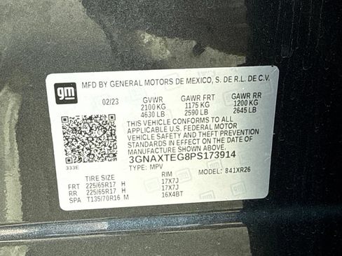 Used 2023 Chevrolet Equinox LT w/ Driver Convenience Package AWD/4WD image 12