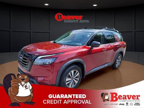 Certified 2023 Nissan Pathfinder SL w/ Black Appearance Package AWD/4WD image 1
