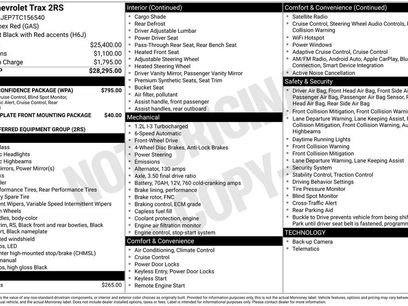 New 2026 Chevrolet Trax RS w/ Driver Confidence Package