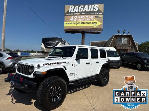 Certified 2024 Jeep Wrangler Unlimited Rubicon AWD/4WD image 1