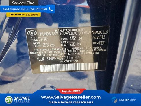 Used 2020 Hyundai Sonata SEL Plus FWD image 16