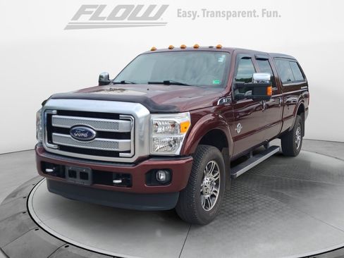 Used 2015 Ford F250 Platinum w/ Snow Plow Prep Package AWD/4WD image 4