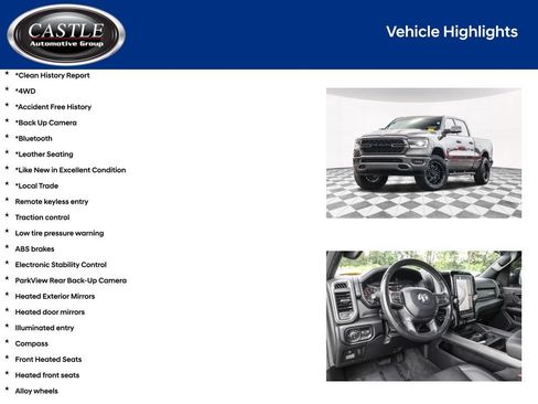 Used 2022 RAM 1500 Sport w/ Rebel Level 2 Equipment Group AWD/4WD image 4