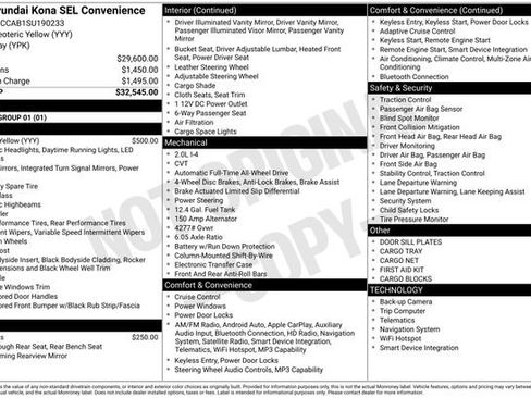 Used 2025 Hyundai Kona SEL image 28