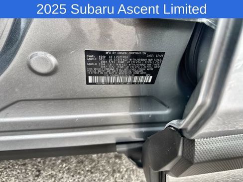 Used 2025 Subaru Ascent Limited w/ Popular Package #1 AWD/4WD image 31