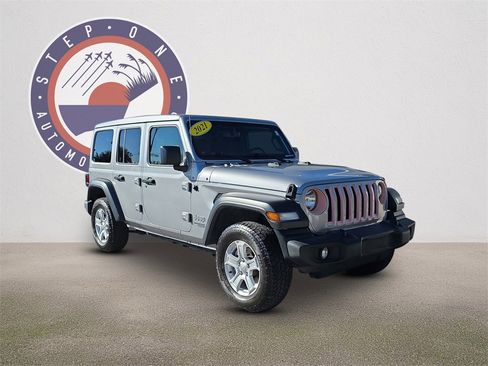 Used 2021 Jeep Wrangler Unlimited Sport w/ Sun And Sound Package image 2