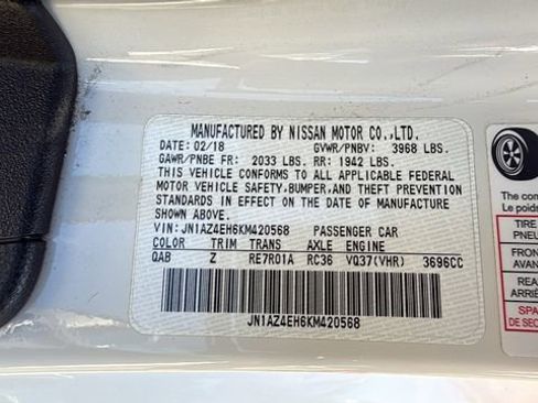 Certified 2019 Nissan 370Z NISMO image 28