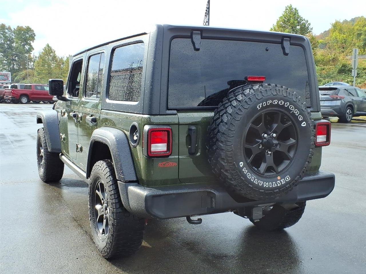Used 2021 Jeep Wrangler Unlimited Sport AWD/4WD image 4