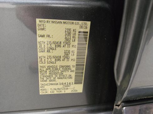 Used 2016 Nissan Murano S AWD/4WD image 33
