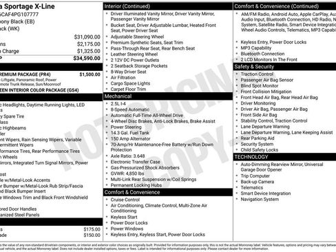 Used 2023 Kia Sportage X-Line w/ X-Line Premium Package image 36