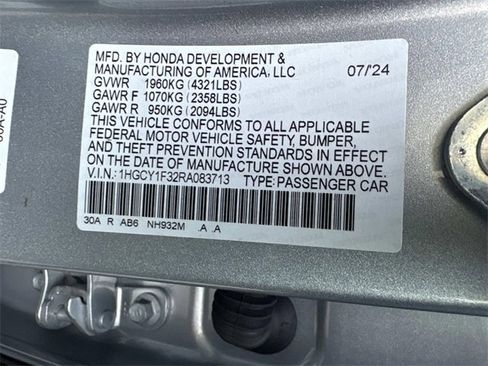 Used 2024 Honda Accord EX image 32
