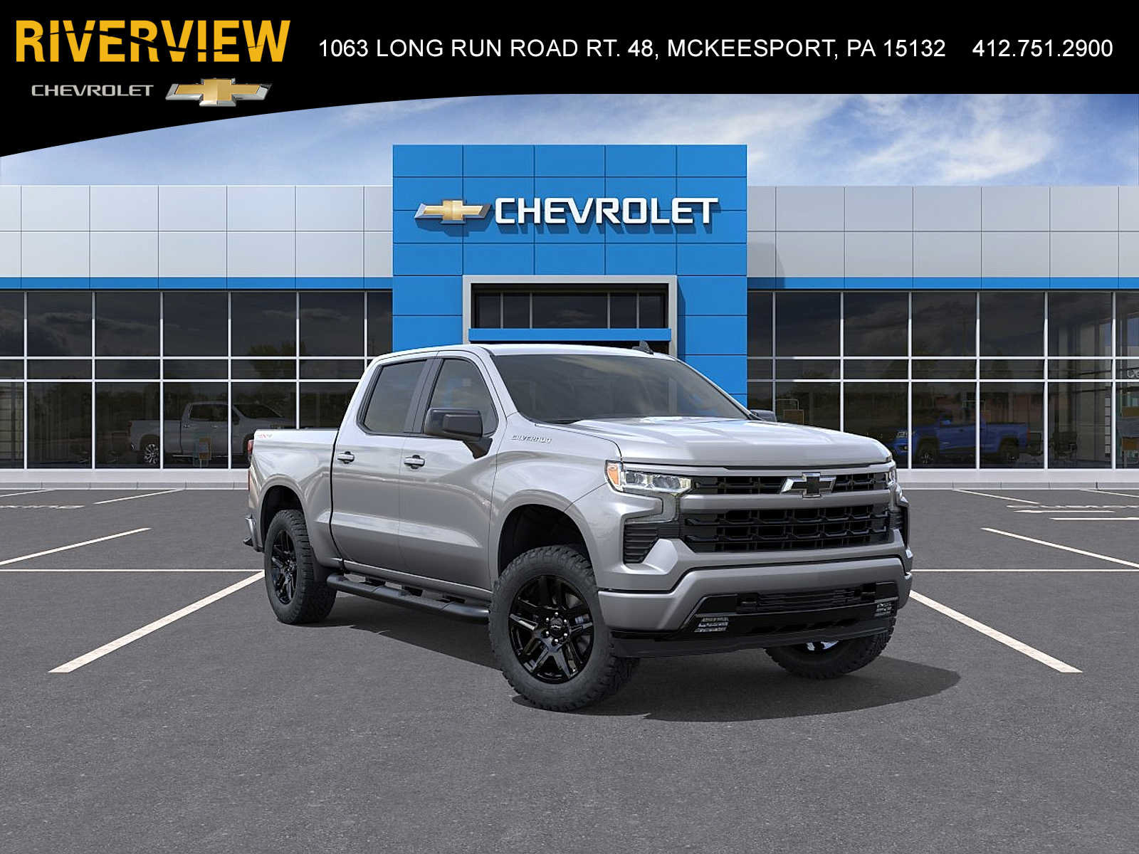 New 2026 Chevrolet Silverado 1500 RST w/ RST Select Package AWD/4WD image 1