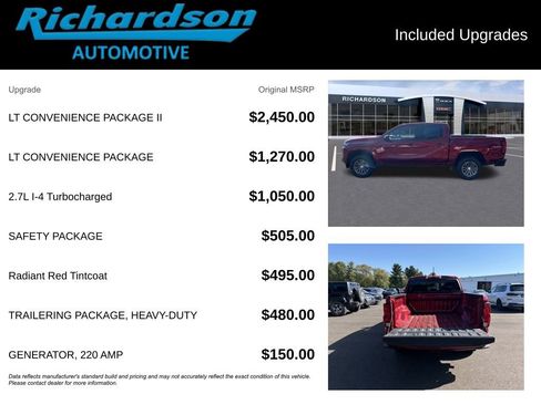 Certified 2024 Chevrolet Colorado LT w/ LT Convenience Package II image 7