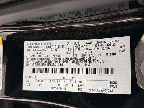 Used 2023 Ford Ranger Lariat w/ Tremor Off-Road Package image 9