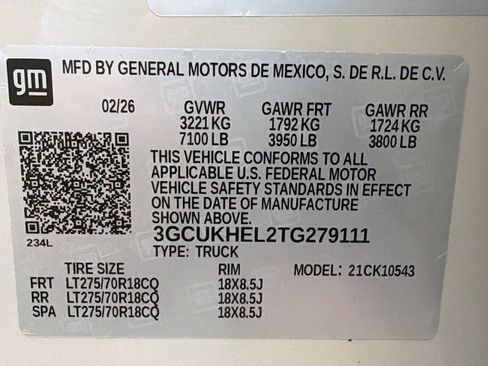 Used 2026 Chevrolet Silverado 1500 ZR2 AWD/4WD image 46
