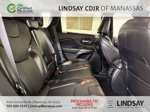 Certified 2020 Jeep Cherokee Limited AWD/4WD image 16