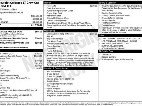 Used 2022 Chevrolet Colorado LT w/ LT Convenience Package image 4