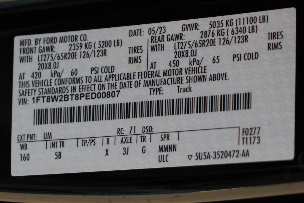 Used 2023 Ford F250 Lariat w/ Black Appearance Package AWD/4WD image 58
