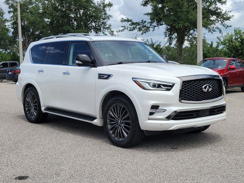 Used 2023 INFINITI QX80 Premium Select w/ Cargo Package AWD/4WD image 3