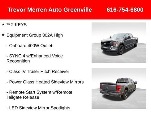 Used 2023 Ford F150 XLT w/ Equipment Group 302A High AWD/4WD image 19