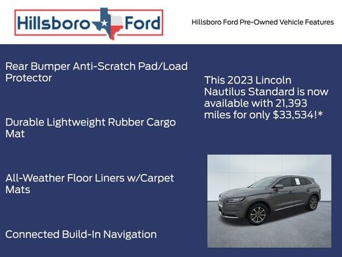 Used 2023 Lincoln Nautilus AWD w/ Premium Package image 10