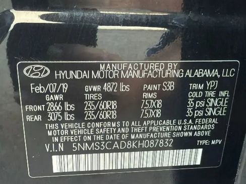 Used 2019 Hyundai Santa Fe SEL image 32