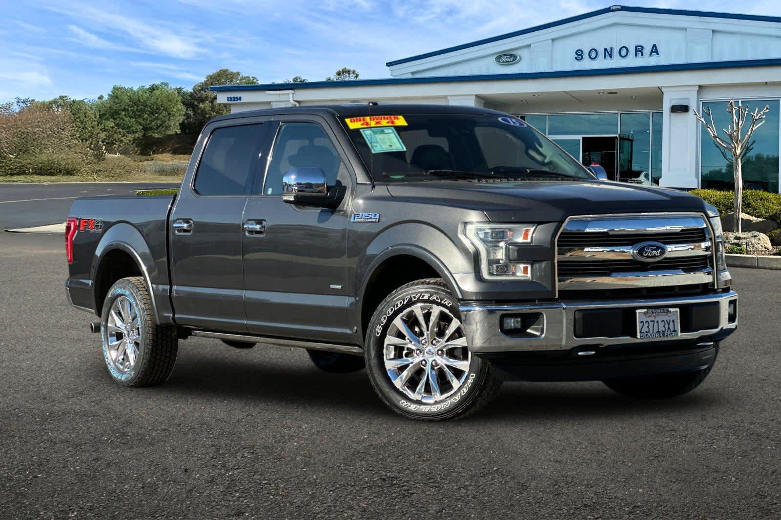 Used 2015 Ford F150 Lariat w/ Equipment Group 502A Luxury AWD/4WD image 2