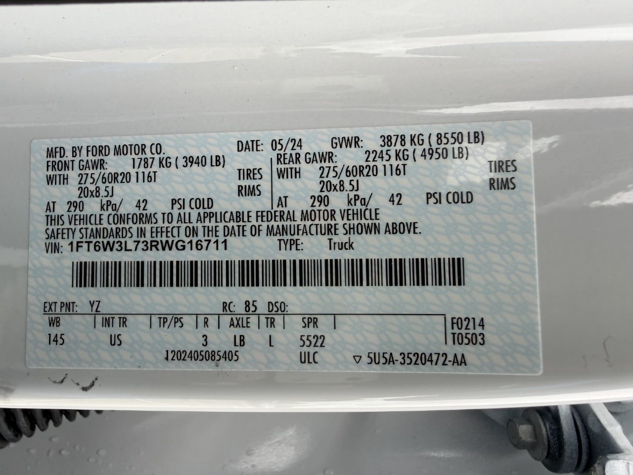 Used 2024 Ford F150 Lightning Flash w/ Max Trailer Tow Package AWD/4WD image 30
