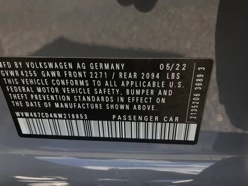 Used 2022 Volkswagen GTI SE w/ SE Leather Package FWD image 24