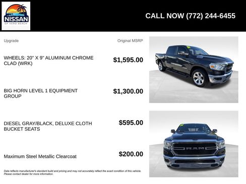 Used 2021 RAM 1500 Big Horn RWD image 6