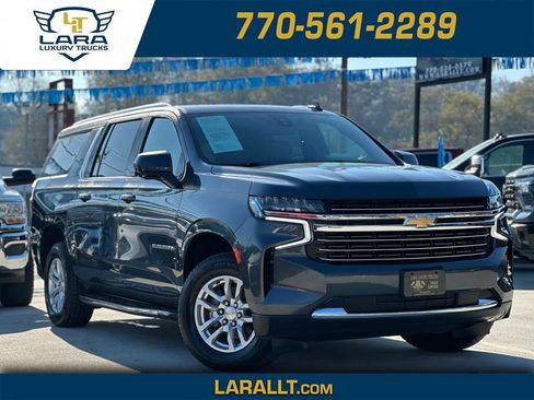 Used 2021 Chevrolet Suburban LT RWD image 1