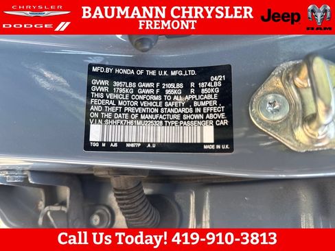 Used 2021 Honda Civic EX image 29