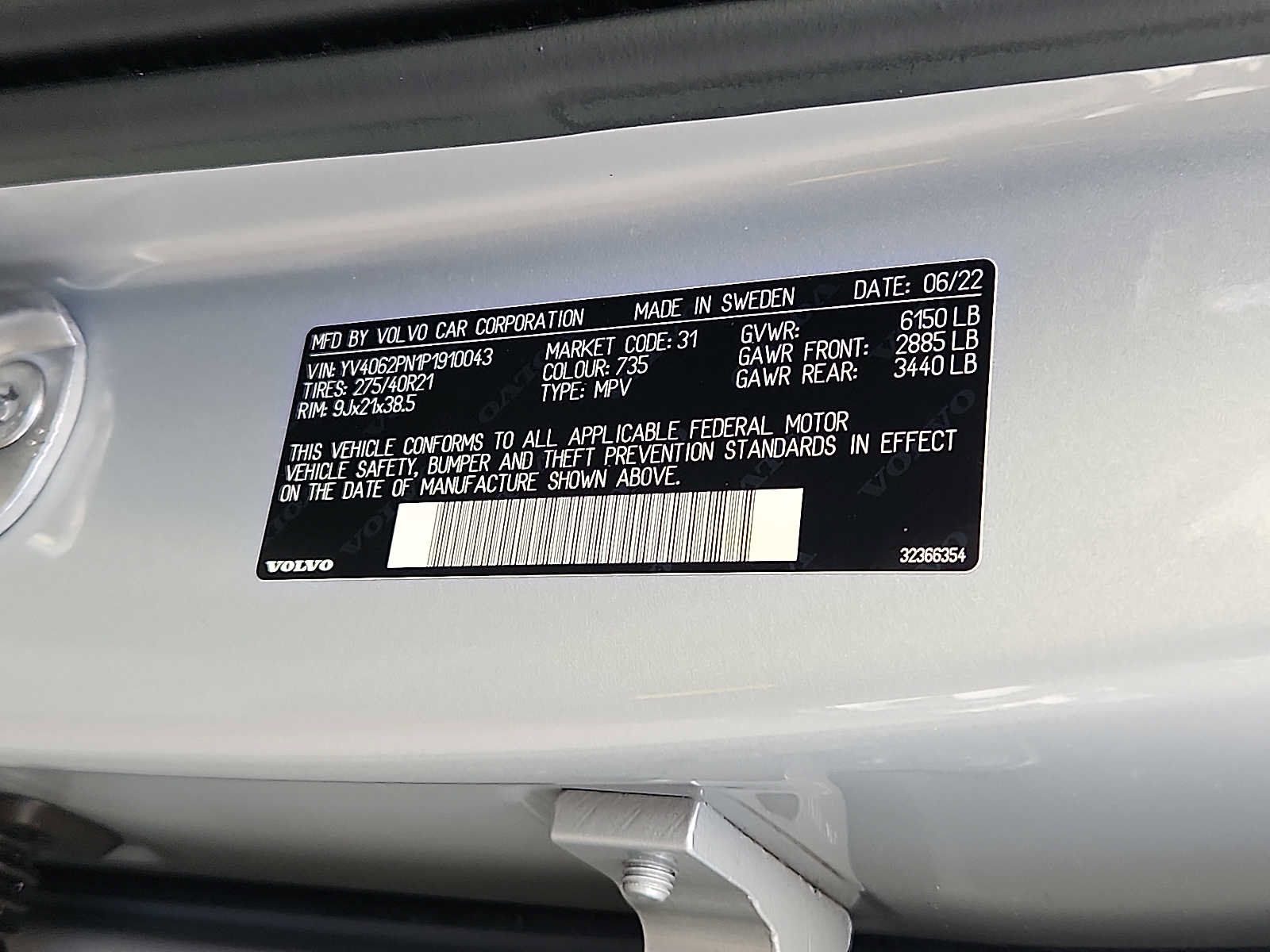 Certified 2023 Volvo XC90 B6 Plus AWD/4WD image 25