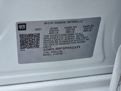 Used 2023 Cadillac CT4 V Blackwing w/ LPO, Blue Accent Package RWD image 33