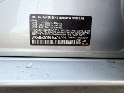 Used 2018 BMW 320i xDrive Sedan w/ Convenience Package AWD/4WD image 33