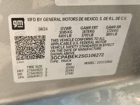 Certified 2025 Chevrolet Silverado 1500 Custom RWD image 32