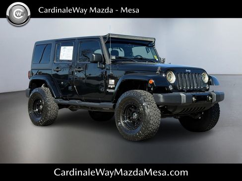 Used 2017 Jeep Wrangler Unlimited Sahara AWD/4WD image 1