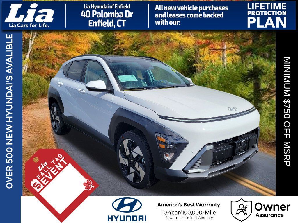 New 2026 Hyundai Kona Limited AWD/4WD 360° Tour