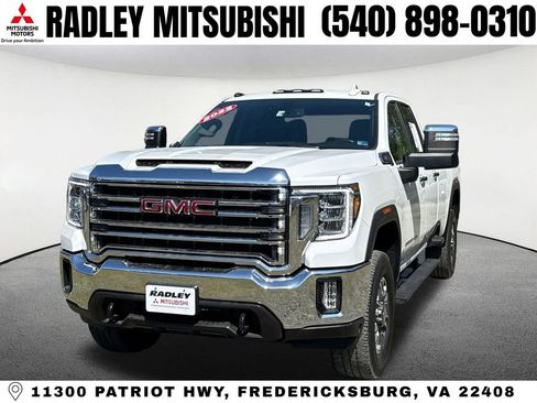 Used 2022 GMC Sierra 2500 SLT w/ Snow Plow Prep/Camper Package AWD/4WD image 1