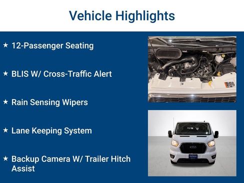 Used 2021 Ford Transit 350 XLT image 3