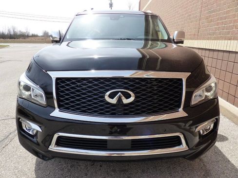 Used 2017 INFINITI QX80 Base AWD 4dr SUV w/ Deluxe Technology Package image 12