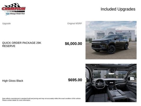 New 2026 Jeep Grand Wagoneer L Summit AWD/4WD image 6